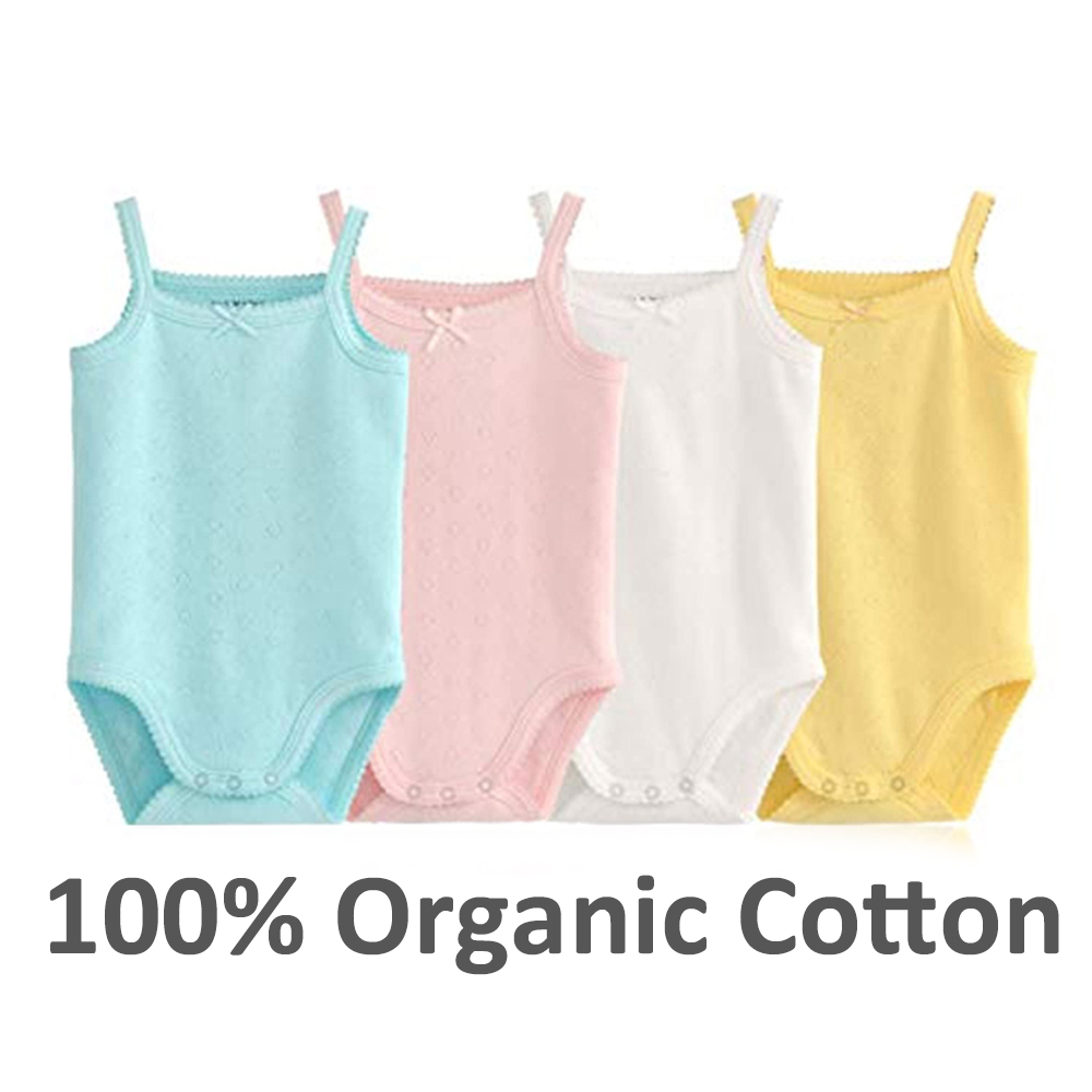 Baby Clothing Online - 1ピースの赤ちゃんと女の子のためのボディスーツ,新生児用のノースリーブの綿のロンパース,白いジャンプスーツ,2023