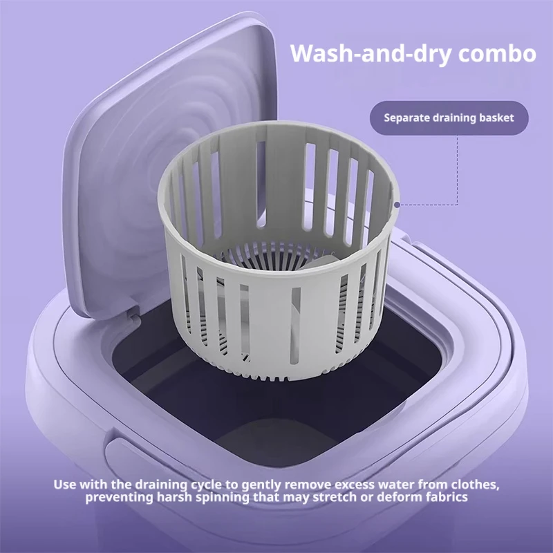 9L折りたたみ式ミニ洗濯機、ポータブル折りたたみ式洗濯機、ベ - Baby Clothing Basket のレビューと価格