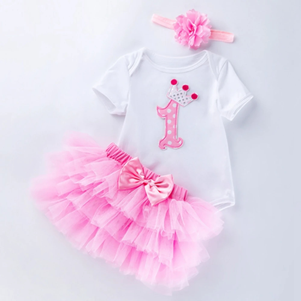チュチュベビー誕生日セット半袖ロンパースペチスカート女の子  - Baby Clothing Online のレビューと価格