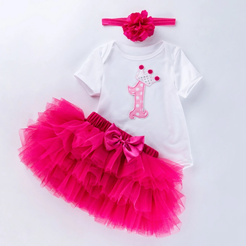 チュチュベビー誕生日セット半袖ロンパースペチスカート女の子  - Baby Clothing Online のレビューと価格