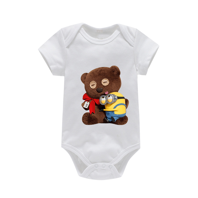 Minionses ベビージャンプスーツ少年少女新生児綿ホー - Baby Clothing Online のレビューと価格