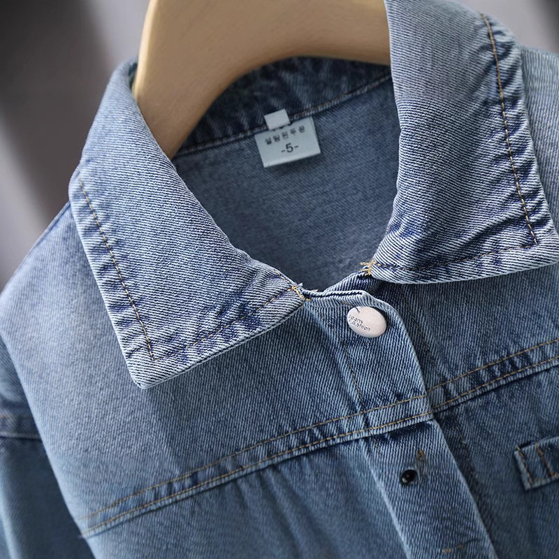 かわいいスタイルベビー子供デニムジャケット恐竜子供のための少 - Baby Clothing Set のレビューと価格