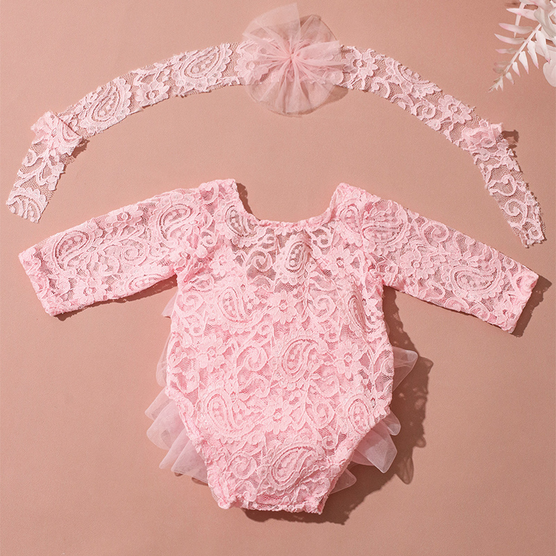 2 ピース/セットベビーチュチュドレス新生児写真撮影衣装愛ら - Baby Clothing Set のレビューと価格