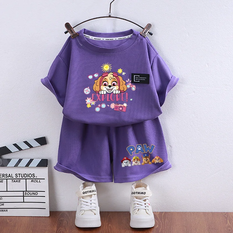 2ピース パウ・パトロール Tシャツ チェイス スカイ 子供 - Baby Clothing Set のレビューと価格