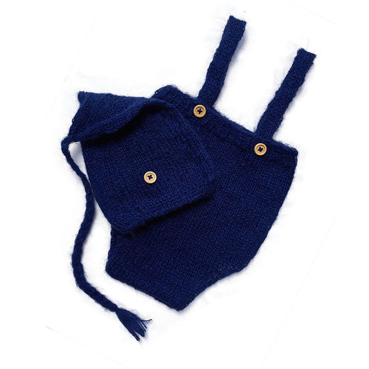 新生児写真アクセサリー用ニットウールハット、かぎ針編みの衣装 - Baby Clothing Set のレビューと価格