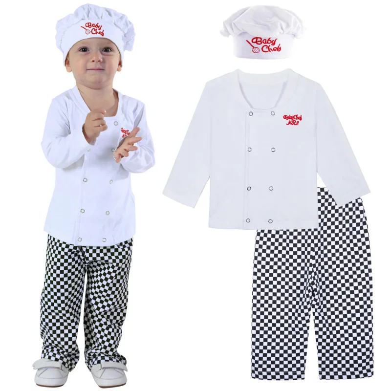 2026 ベビー幼児プリムシェフコスプレ衣装カーニバル衣装男 - Baby Clothing Set のレビューと価格