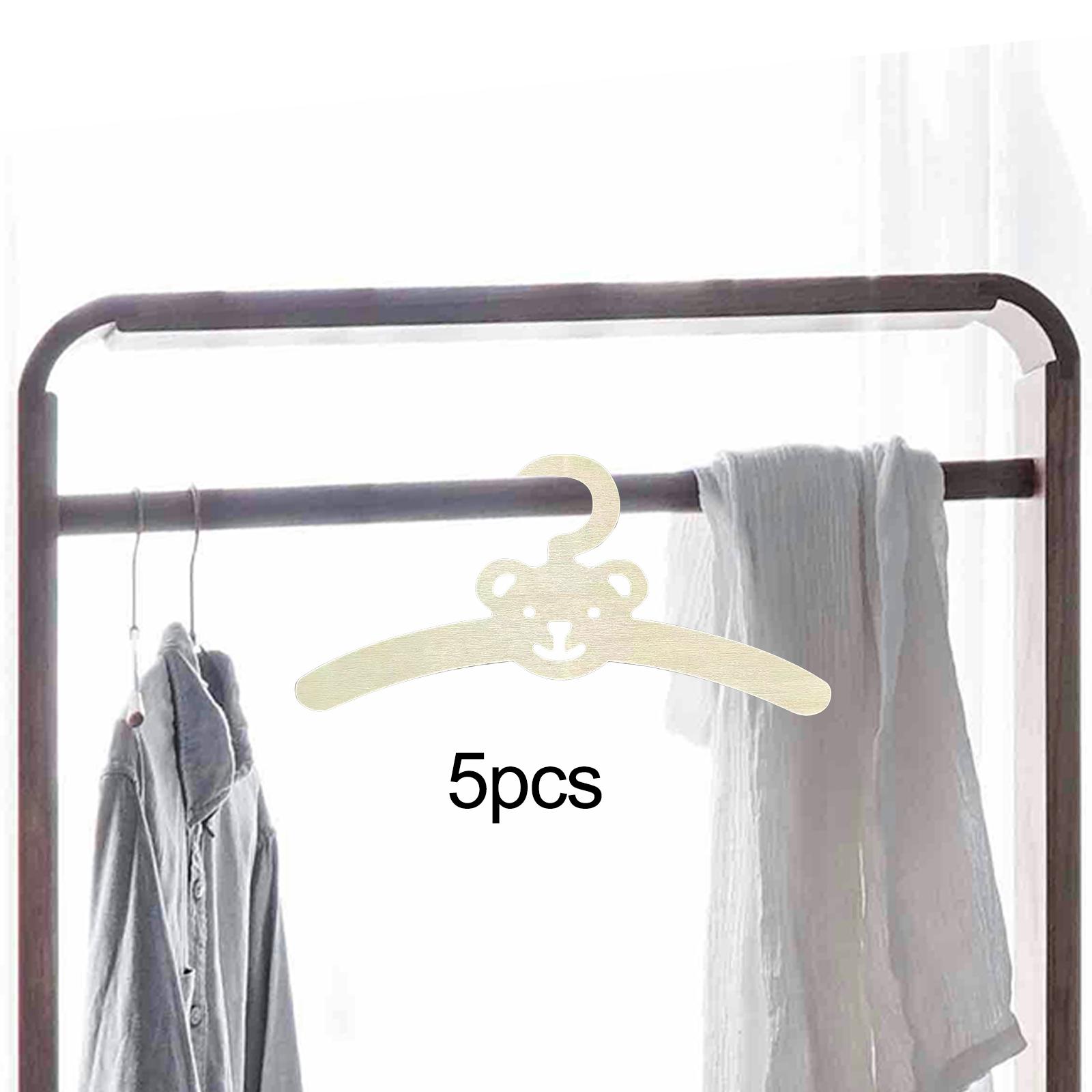 ベビー服ハンガー5本セット 子供服ハンガー 滑り止め クロー - Baby Clothing Hanging Rack のレビューと価格